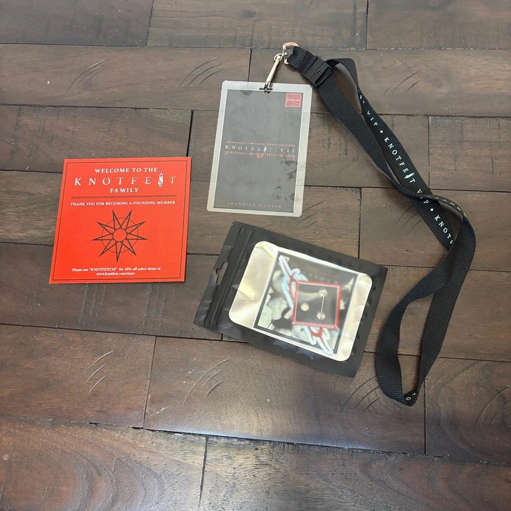 Slipknot Knotfest VIP Founding Member Package Unopened‎ - Selling as a set